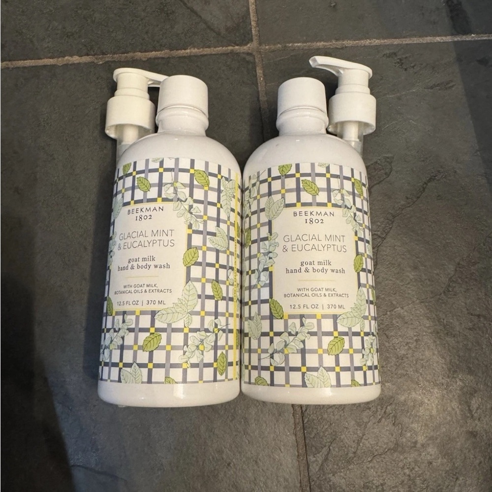 Beekman 1802 Mint & Eucalyptus Body Wash Duo